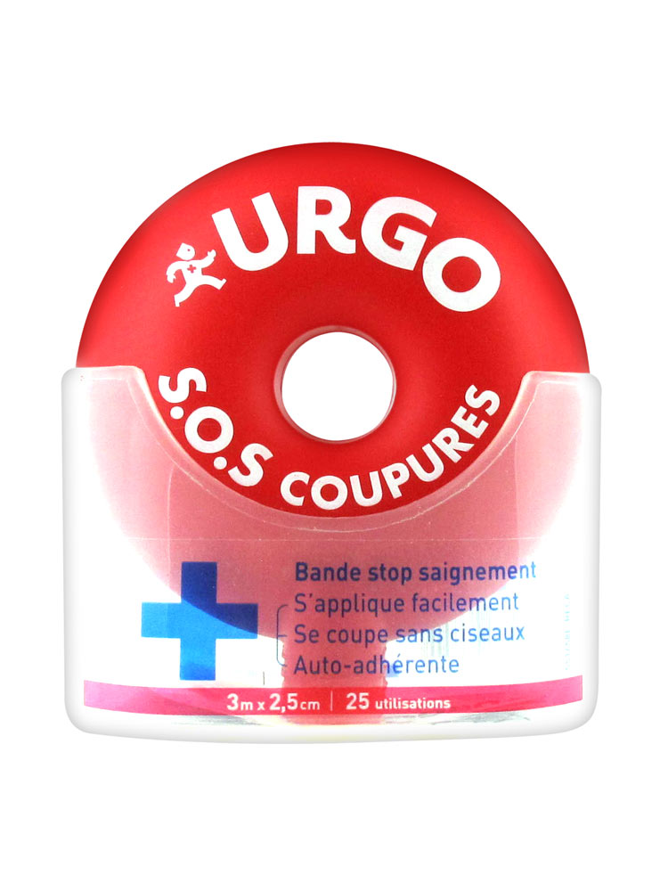 BENDA URGO SOS CUT 3 x 2,5CM - pharmaluna