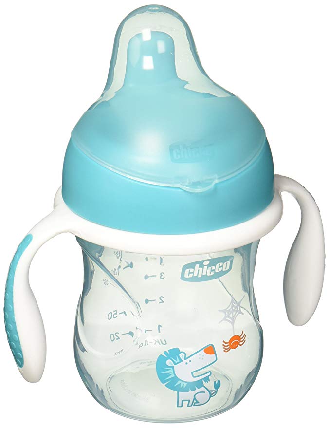 CHICCO TAZZA TRAINING AZZURRA 6 MESI - pharmaluna