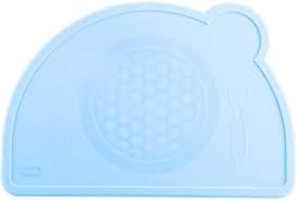 CHICCO TOVAGLIETTA SILICONE BLU - pharmaluna