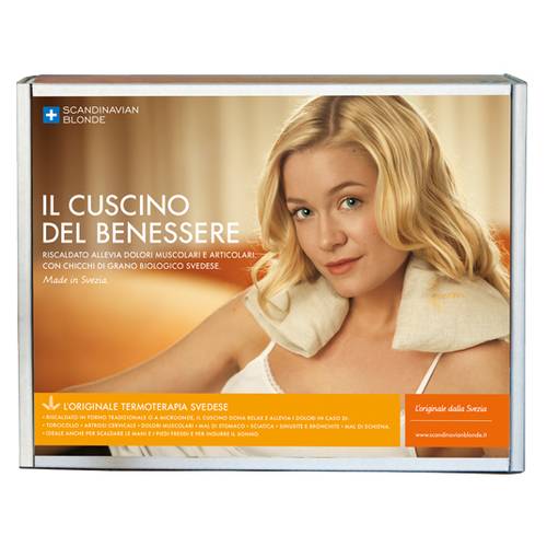 CUSCINO CERVICALE BENESSERE NATTURHALSAN - pharmaluna
