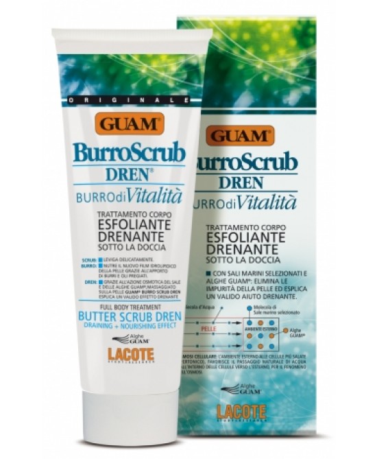 GUAM BURRO SCRUB DREN 200 ML - pharmaluna