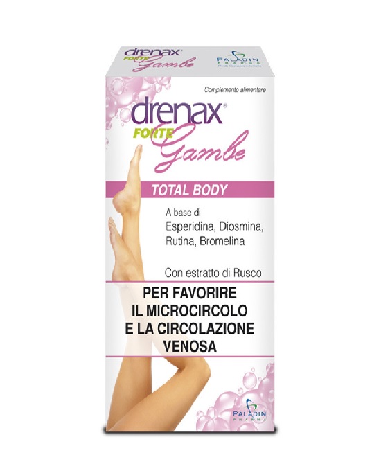 DRENAX FORTE GAMBE 30 COMPRESSE - pharmaluna