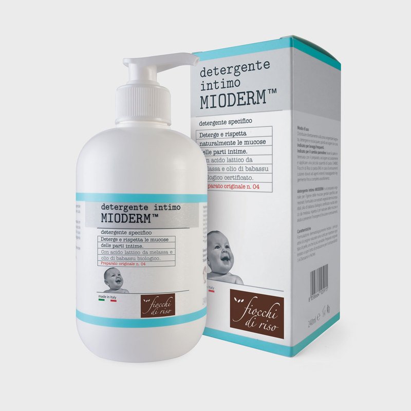 FIOCCHI DI RISO MIODERM DETERGENTE INTIMO 240 ML - pharmaluna
