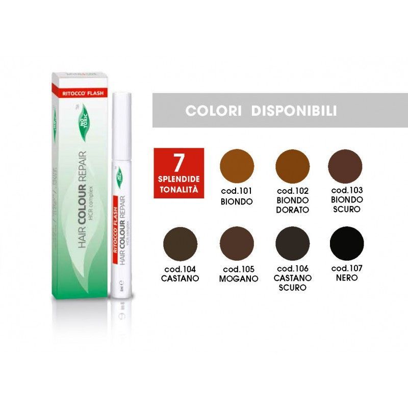 MASCARA PER CAPELLI HAIR COLOR REPAIR COLORE MOGANO FLACONE 8 ML - pharmaluna