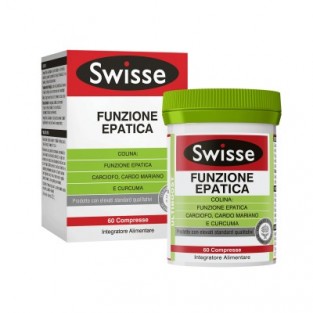 SWISSE DETOX FUNZIONE EPATICA 60 COMPRESSE DA 1085 MG - pharmaluna