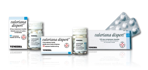 VALERIANA DISPERT*20CPR 125MG - pharmaluna