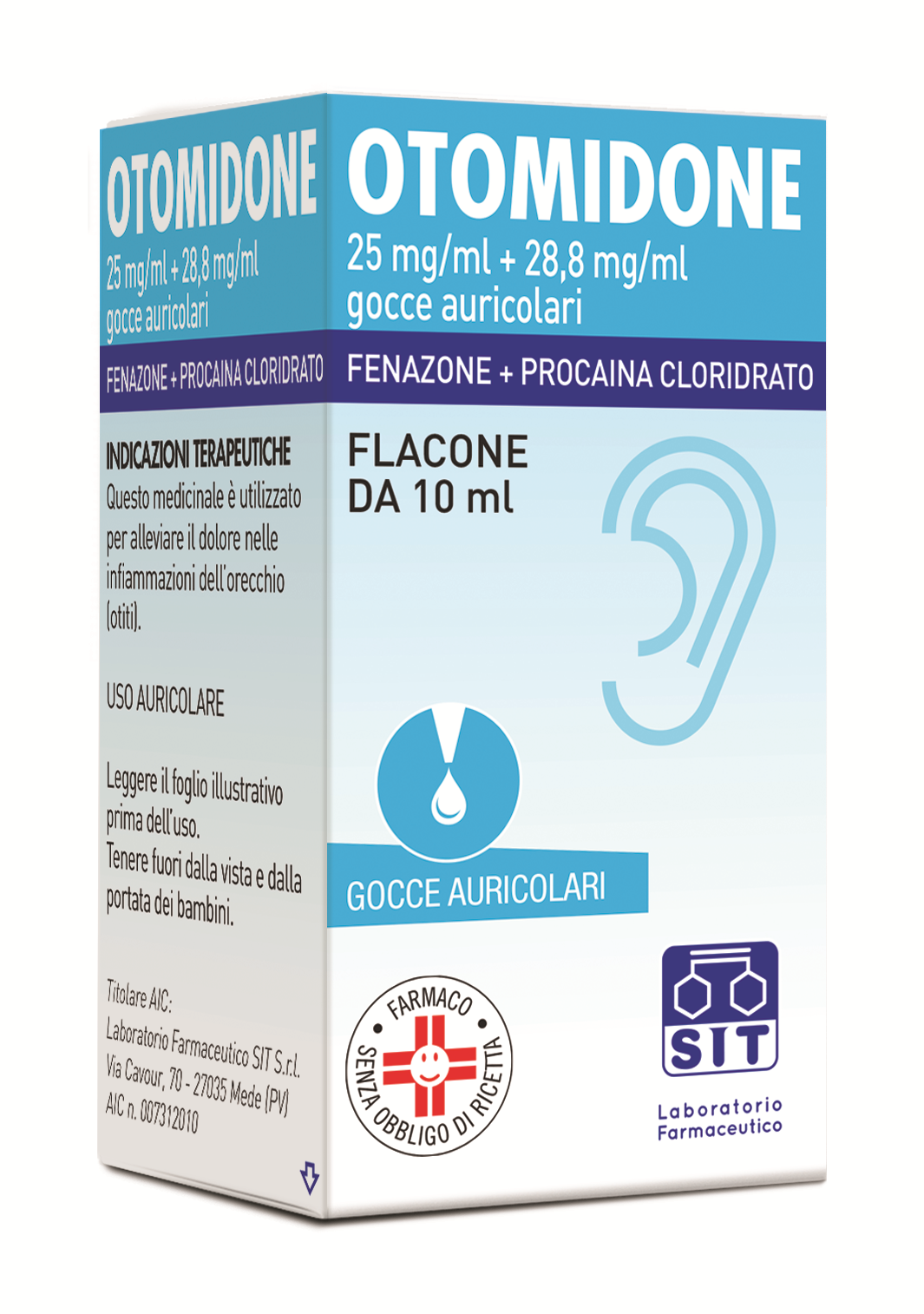 OTOMIDONE*GTT OTO 10ML - pharmaluna