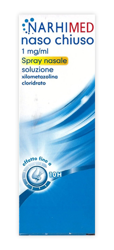 NARHIMED NASO CHIUSO*SPRAY10ML - pharmaluna