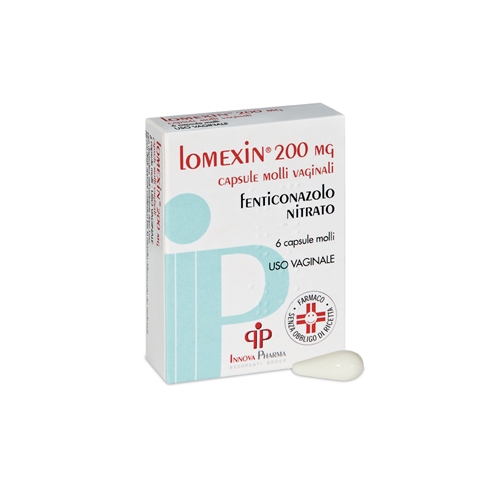 LOMEXIN*6CPS MOLLI VAG 200MG - pharmaluna