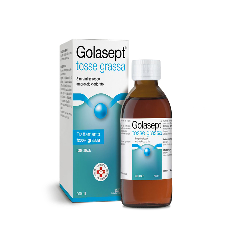 GOLASEPT TOSSE GRASSA*SCIR 200 - pharmaluna