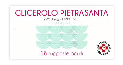 GLICEROLO*AD 18SUPP 2250MG - pharmaluna