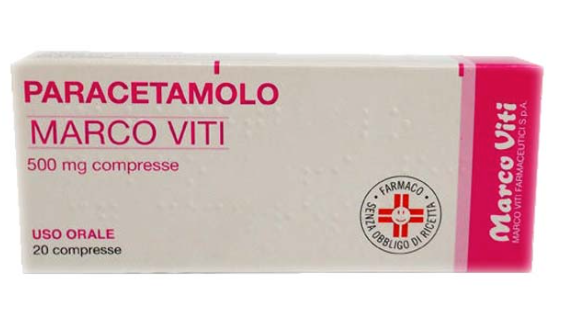 PARACETAMOLO MV*20CPR 500MG - pharmaluna