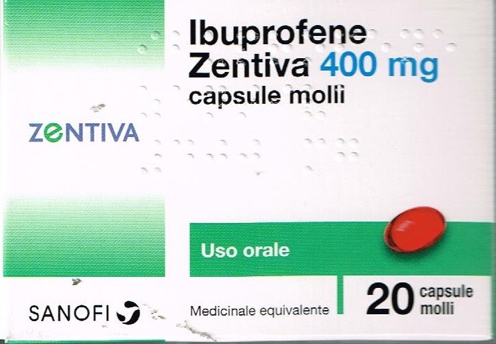 IBUPROFENE ZEN*20CPS MOL 400MG - pharmaluna