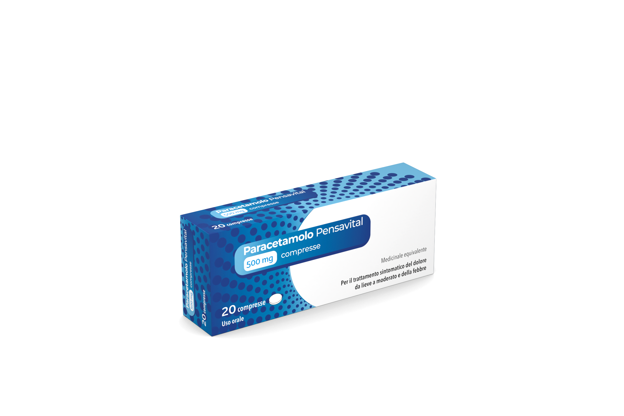 PARACETAMOLO PENSAV*20CPR500MG - pharmaluna