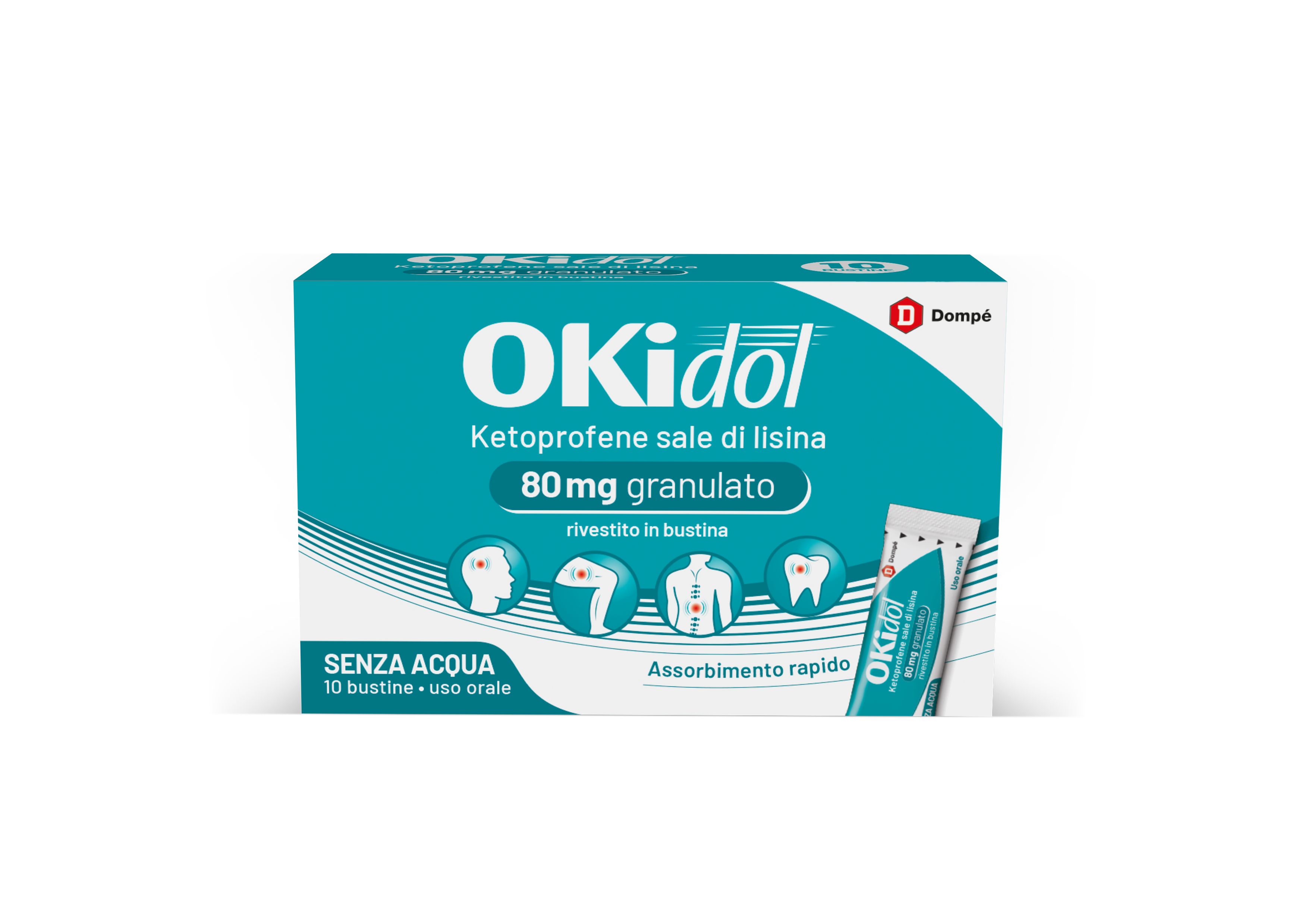 OKIDOL*OS GRAT 10BUST 80MG - pharmaluna