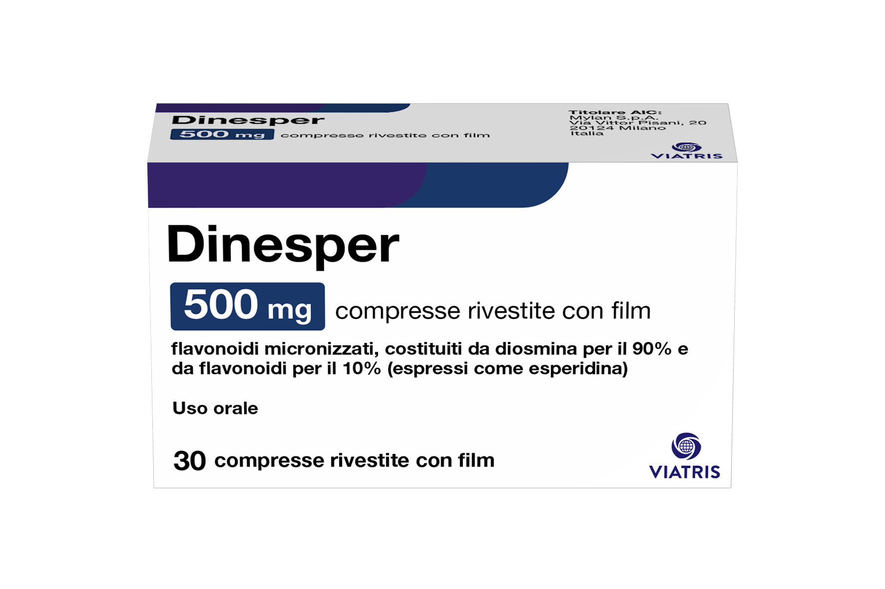 DINESPER*30CPR RIV 500MG - pharmaluna