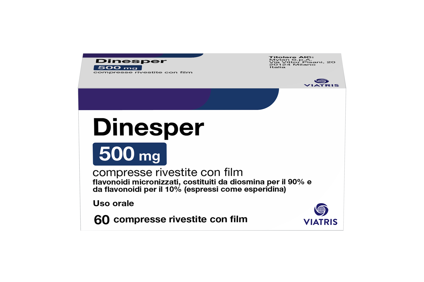 DINESPER*60CPR RIV 500MG - pharmaluna