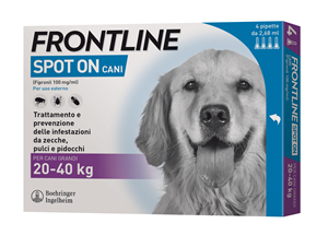 FRONTLINE*4PIP 20-40KG CANI - pharmaluna