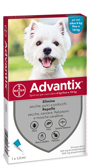 ADVANTIX SPOT ON*1PIP 4-10KG - pharmaluna