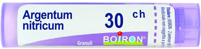 ARGENTUM NITRICUM 30 CH GRANULI - pharmaluna