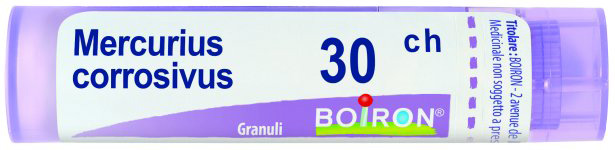 MERCURIUS CORROSIVUS 30 CH GRANULI - pharmaluna