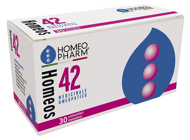 HOMEOS 42 GLOBULI 30 TUBI - pharmaluna