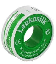 CEROTTO IN ROCCHETTO LEUKOSILK IPOALLERGENICO BIANCO 1,25X500 CM - pharmaluna
