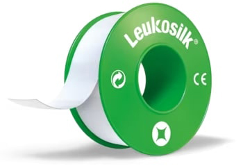 CEROTTO IN ROCCHETTO LEUKOSILK IPOALLERGENICO BIANCO 2,5X500 CM - pharmaluna