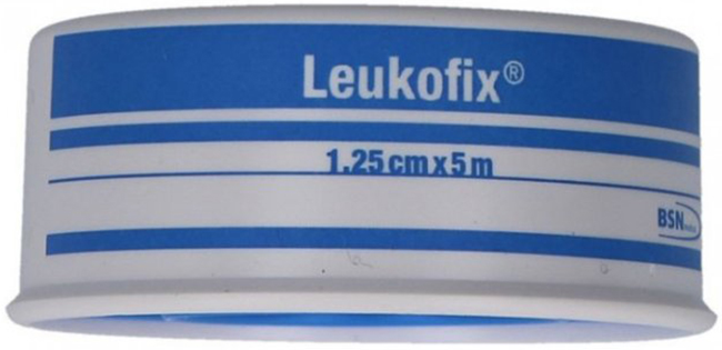 CEROTTO CHIRURGICO IN ROCCHETTO LEUKOFIX IPOALLERGENICO 1,25X500 CM - pharmaluna