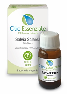 SALVIA SCLAREA OLIO ESSENZIALE 10 ML - pharmaluna