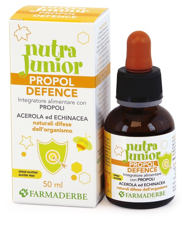 NUTRA JUNIOR PROPOLDEFENS GOCCE 50 ML - pharmaluna