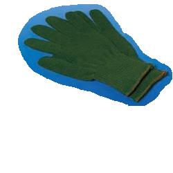 GUANTO IN PURO COTONE MISURA 7,5 IN FILO VERDE TRASPIRANTE ED ASSORBENTE 50 PEZZI - pharmaluna