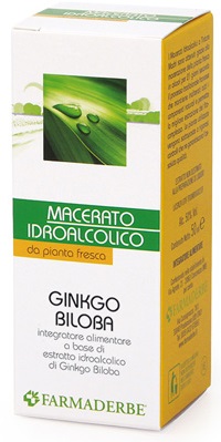 GINKGO BILOBA MACERATO IDROALCOLICO 50 ML - pharmaluna