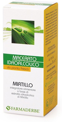 MIRTILLO NERO MACERATO IDROALCOLICO 50 ML - pharmaluna