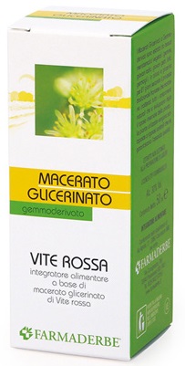 VITE ROSSA MACERATO GLICERINATO 50 ML - pharmaluna