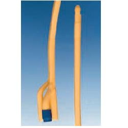 CATETERE FOLEY MEDICAL URETRALE A 3 VIE 5/15CC CH24 IN LATTICE SILICONATO 10 PEZZI - pharmaluna