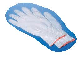 GUANTO NON CHIRURGICO IN COTONE BIANCO MISURA 6 IN BUSTA - pharmaluna