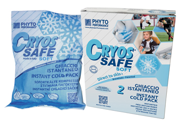 GHIACCIO ISTANTANEO CRYOS IN TESSUTO NON TESSUTO 18X13 CM 2 PEZZI - pharmaluna
