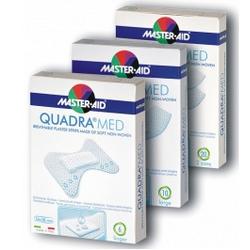 CEROTTO MASTER-AID QUADRA DERMOATTIVO GRANDE 10 PEZZI - pharmaluna