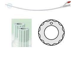 CATETERE VESCICALE PROFILCATH PLUS IN SILICONE SCANALATO 2 VIE CH20 31CM 1 PEZZO - pharmaluna