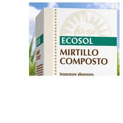 ECOSOL MIRTILLO COMPOSTO 60 COMPRESSE - pharmaluna
