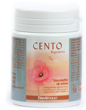 CENTO LASSATIVO ERBE 100 TAVOLETTE - pharmaluna