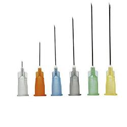AGO STERILE PIC IN BLISTER SINGOLO PEEL PACK CONO LUER LOCK GAUGE 26 0,45X13 MM COLORE NOCCIOLA 100 PEZZI - pharmaluna