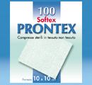 GARZA IN TESSUTO NON TESSUTO PRONTEX SOFT 10X10CM 100 PEZZI - pharmaluna