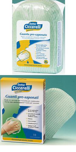 CICCARELLI GUANTO PRESAPONATO 10 PEZZI - pharmaluna