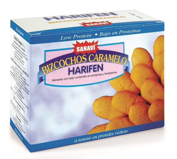 HARIFEN BISCOTTI CARAMELLO 125 G - pharmaluna