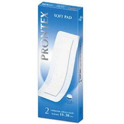 GARZA COMPRESSA PRONTEX SOFT PAD 10X30 CM 2 PEZZI - pharmaluna