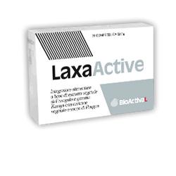LAXAACTIVE TRANSITO INTESTINALE 24 COMPRESSE - pharmaluna