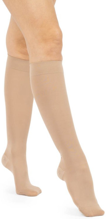 ALBERT ANDRE' ARTICOLO 230 CCL 1 GAMBALETTO A-D TERAPEUTICO MICROFIBRE BATTERIOSTATICO LYCRA MM HG 20-30 COLORE BISCOTTO TAGLIA M-CORTO - pharmaluna