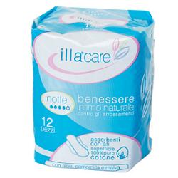 ILLA CARE ASSORBENTE NOTTE 12 PEZZI - pharmaluna